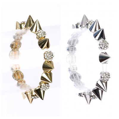 Sandy spike bracelet