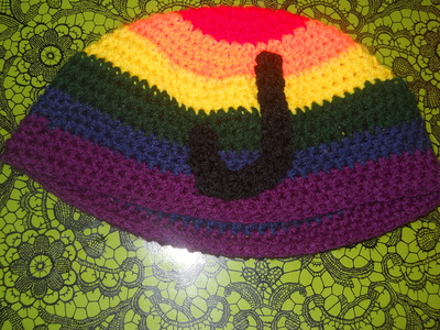 Crochet Baby Beanie Initial Hat 