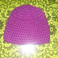 Crochet Baby Beanie Hat   - Thumbnail 1