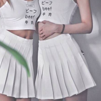 Students sweet pleated skirt - Thumbnail 1