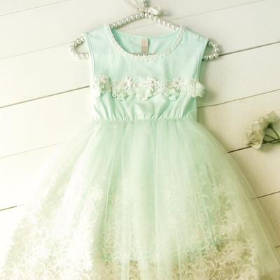 Sarah rose mint dress