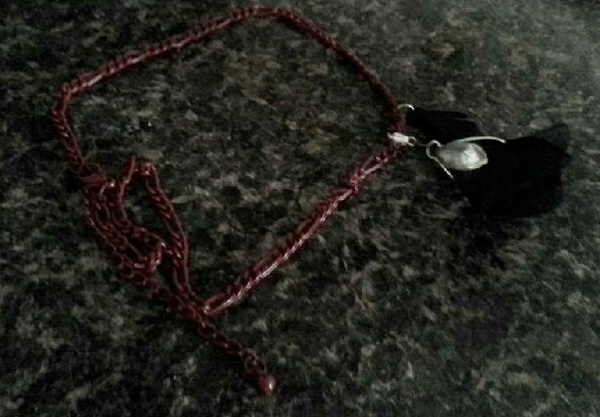 The Black Dahlia Legend Necklace 