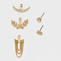 Afshan Ear Jacket Set - Thumbnail 1