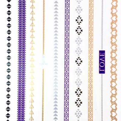 Bijoux body tattoos- greek key