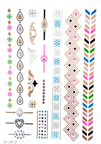 Bijoux Body Tattoos- Parisian Flair