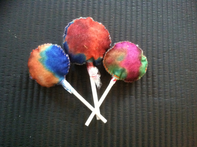 'The Catnip Lollipop' custom catnip toy!