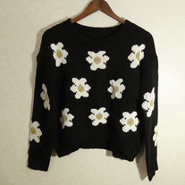 daisy sweater