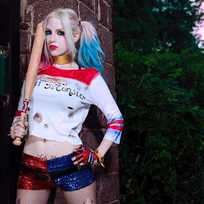 Suicide squad harley 8x10 print