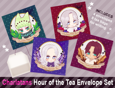 Charlatans_Hour of the Tea envelope set!