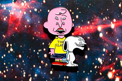 Peanuts And Butthead Enamel Pin SW016