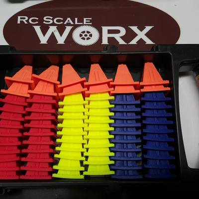 3d printed gate marker set 