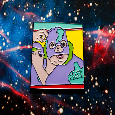 Revolting blob enamel pin sw032