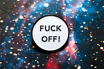 FUCK OFF! Enamel Pin 052