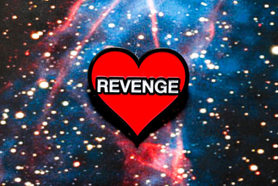 I LOVE REVENGE Enamel Pin 069