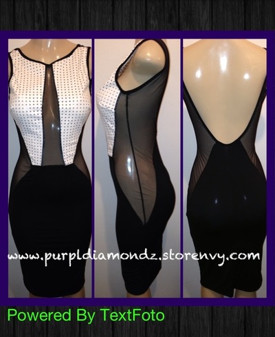 Black & White Bodycon