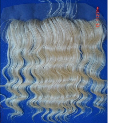 #613 blonde lace frontal (body wave)