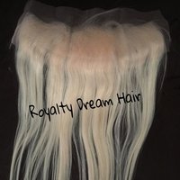 #613 BLONDE LACE FRONTAL (Straight) - Thumbnail 1