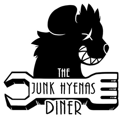 The Junk Hyenas Diner sticker