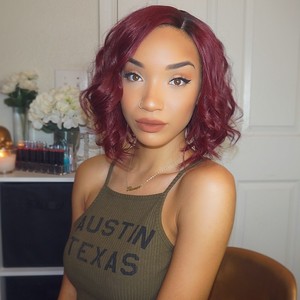 Burgundy Bob (Lace Front Wig)
