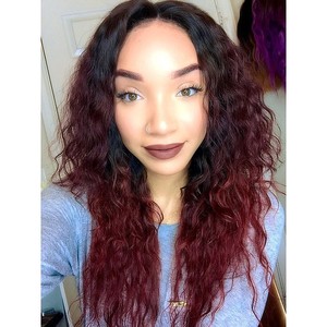 Red Ombre Wavy (Custom Wig) - Thumbnail 2