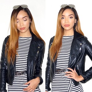 Golden w/ Dark Roots (Full Lace Wig) - Thumbnail 2