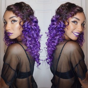 Dimensional Purple (Custom Wig)