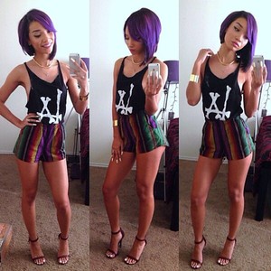 Purple Bob (Custom Wig)