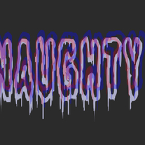 Illuminaughty bumper sticker
