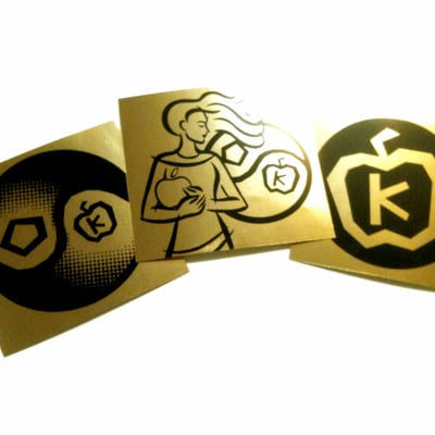 Discordian sigils - vinyl sticker 3-pack