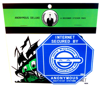 ANONYMOUS DELUXE - Designer Sticker 8-pack