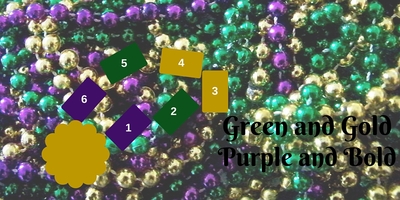 Green and Gold, Purple and Bold