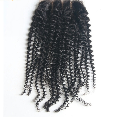 7a brazilian kinky curly silk base closure