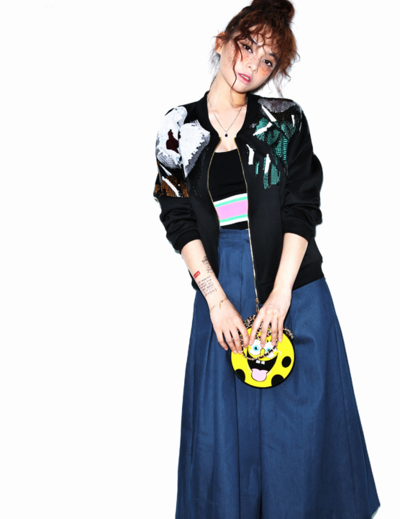 JAPANESE STYLE CAMOUFLAGE LONG WINTER COAT CWEWOFF020