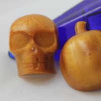 Pumpkins, Skulls, Bottle Cap Magnets - Thumbnail 1