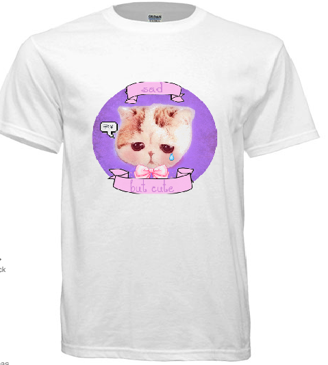 'Sad but Cute' t-shirt