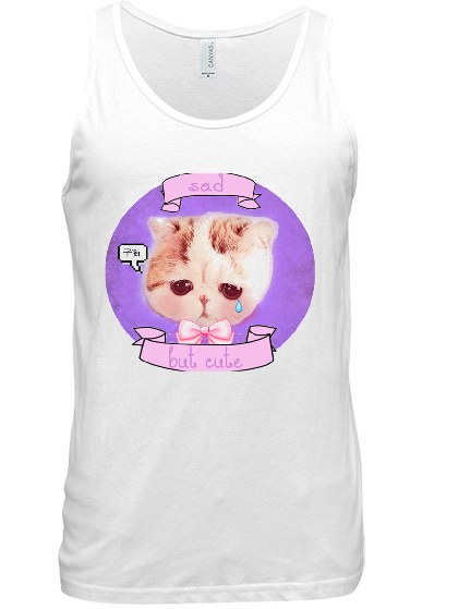 'Sad but Cute' tank top