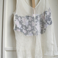 transparent flower top - Thumbnail 2