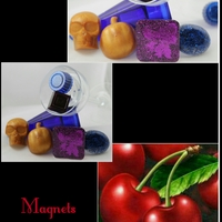 Pumpkins, Skulls, Bottle Cap Magnets - Thumbnail 4