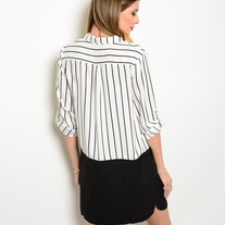 Striped Perfection Dress - Thumbnail 1