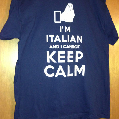Keep calm i am italian tshirts free shipping usa 