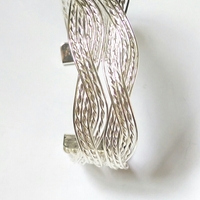 Weaved Twist Thick - Bangle - Thumbnail 2