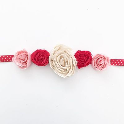 The frida luxe - frida style headband - flower hair accessory 