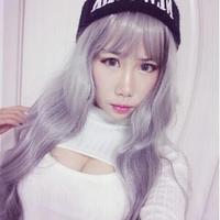 Japanese sweet sexy striped sweater - Thumbnail 3