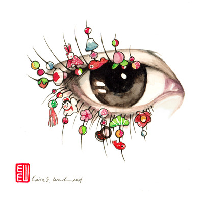 "kyoto eye" postcard - Thumbnail 5
