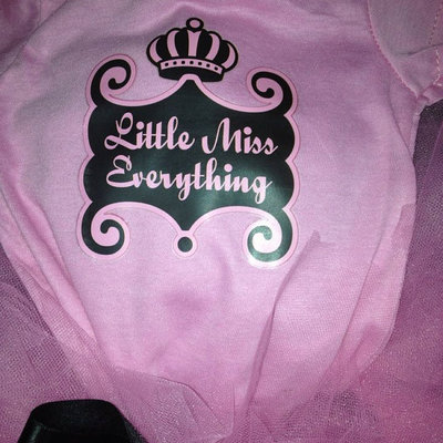 Pink tutu onsie