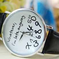 Free Shipping Fresh Style Casual Dress Wrist Hand Watch
