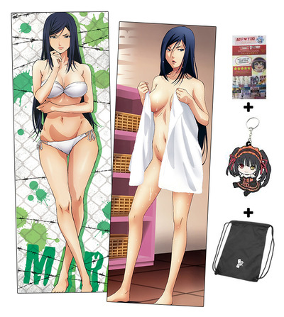 Brand New Mari Kurihara Prison School Anime Dakimakura Japanese Hugging Body Pillow Cover H3132