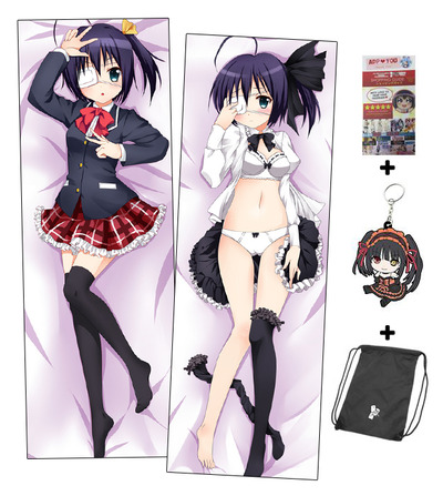 Brand New Rikka Takanashi Anime Dakimakura Japanese Hugging Body Pillow Cover ADP-61042