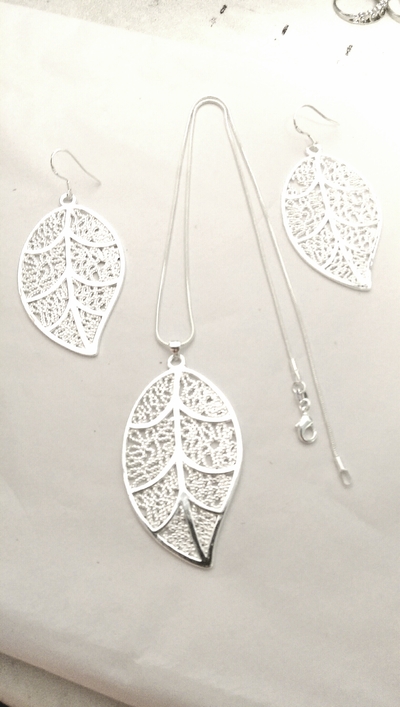 Leaf Jewelry - Set