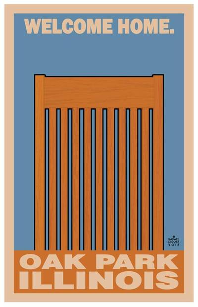 Welcome Home, Oak Park, Illinois 1 (Mission Chair)